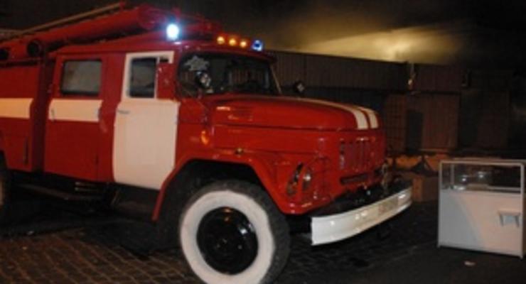 В Херсонской области горел вагон с серой