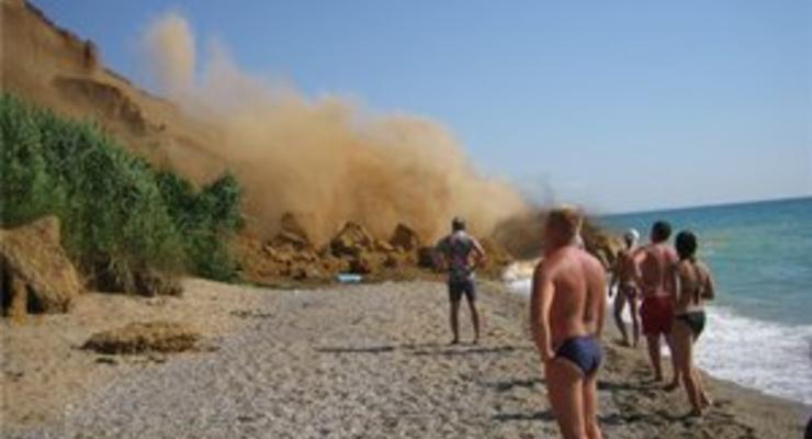 В Крыму один из пляжей признали непригодным для отдыха