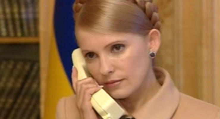 Тимошенко разрешили поговорить по телефону