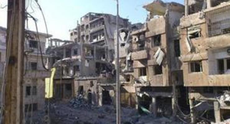 Сирийские войска обстреляли пригород Дамаска