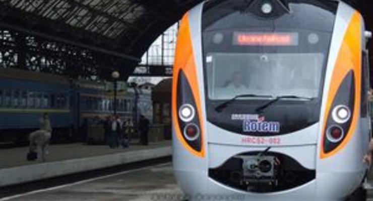 В Полтавской области поезд Hyundai сбил насмерть женщину