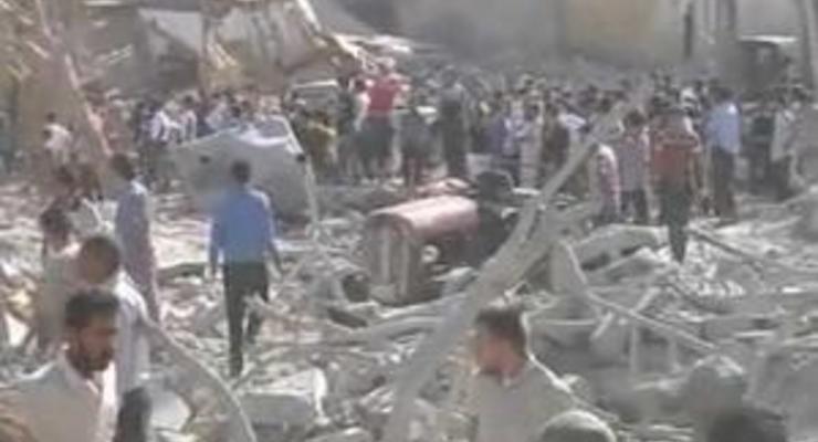 Авиация Асада разбомбила подконтрольный повстанцам город