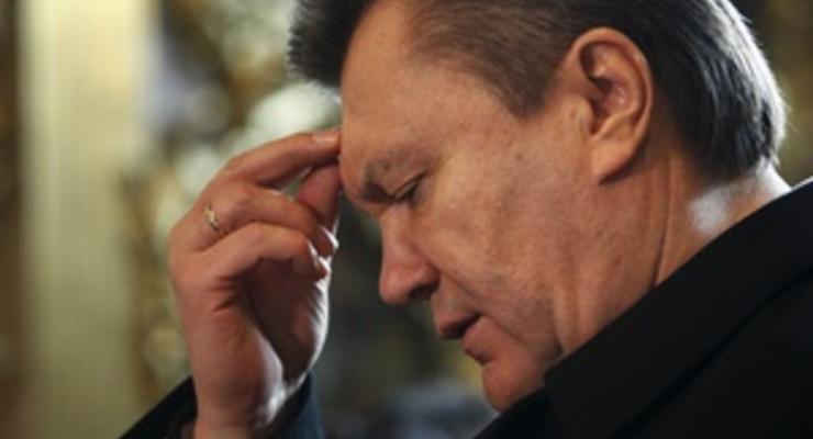 Пресс-служба Президента: Янукович за собственные средства поехал на Афон