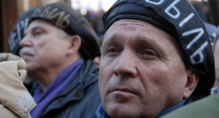 В Луганске протестующий чернобылец объявил голодовку