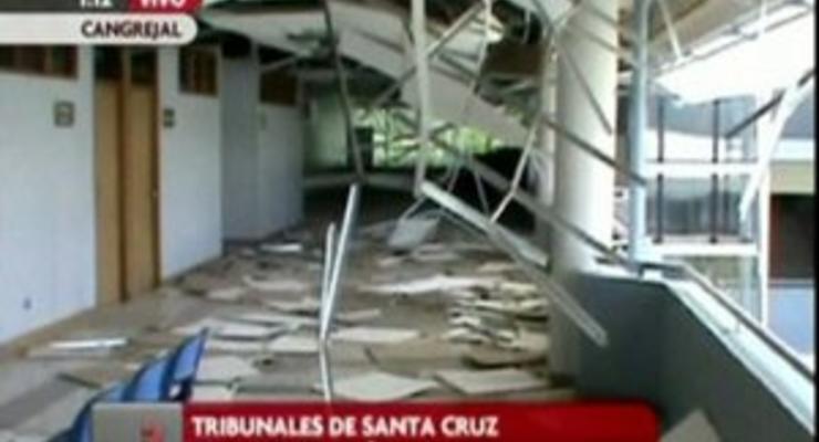 На побережье Коста-Рики произошло сильное землетрясение