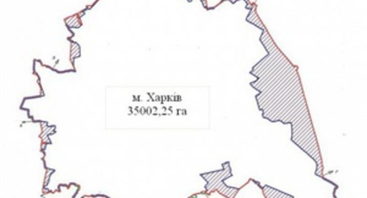 Харьков увеличил свою площадь почти на пять тысяч гектаров