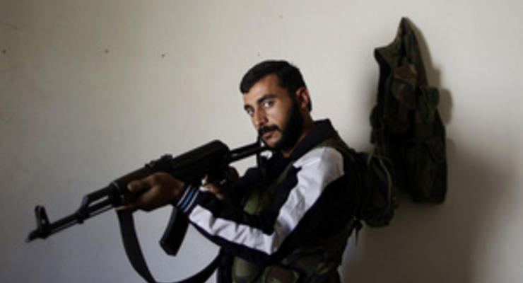 Фотогалерея: Вооружены до зубов. Фотосессия сирийских повстанцев для международных репортеров