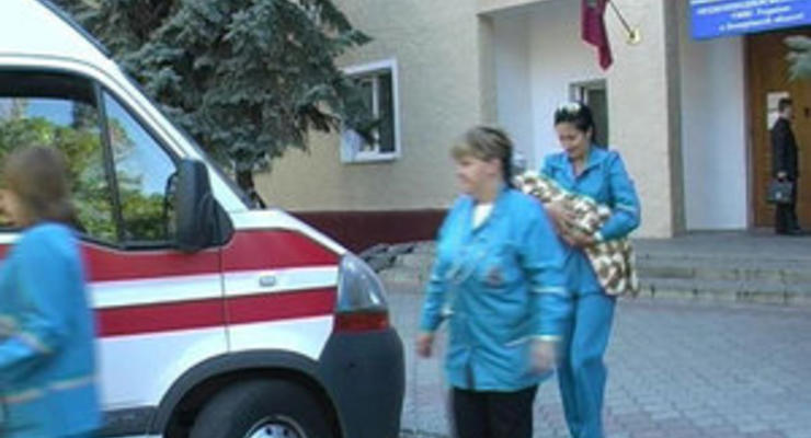 В Запорожской области милиционеры спасли младенца из неблагополучной семьи