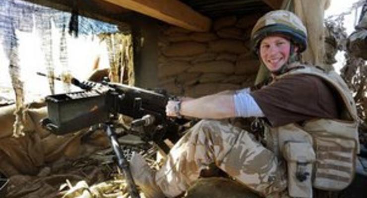 Принц Гарри покинул военную базу в Афганистане после обстрела талибами