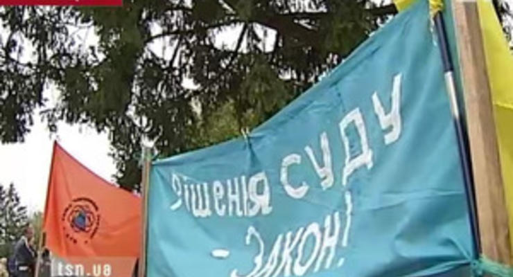 В Киевской области около ста чернобыльцев объявили голодовку