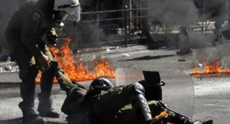 Антиправительственные акции в Греции: в ходе беспорядков задержаны более 100 человек