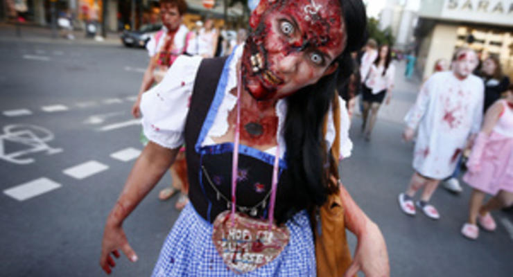 В США состоялся парад зомби