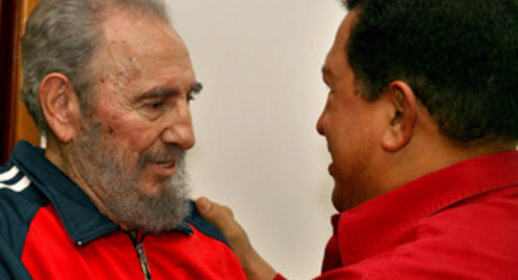 Уго Чавес посетил Фиделя Кастро, узнав об ухудшении его здоровья