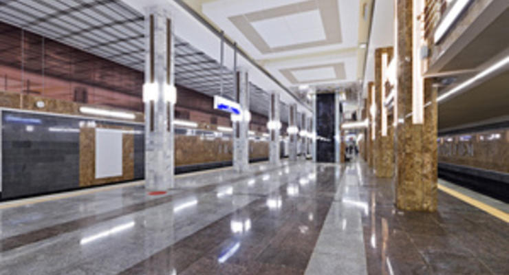 В Киеве открыли станцию метро Ипподром