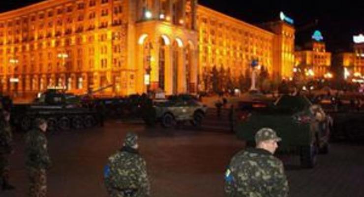Попов разъяснил ситуацию с военной техникой в центре Киева