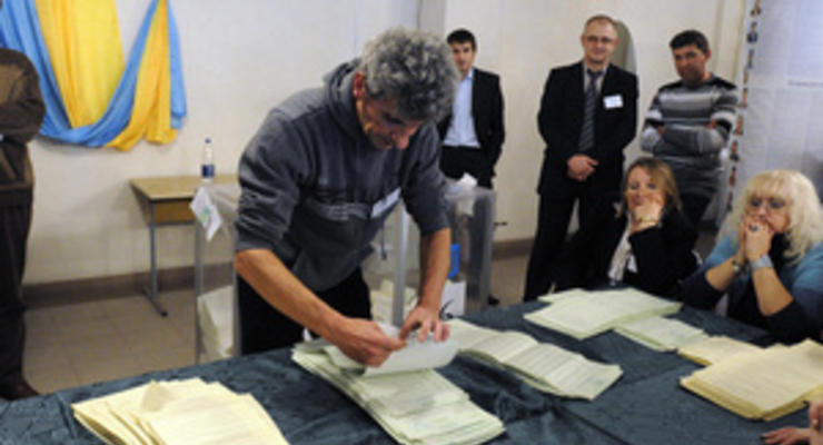 На нескольких округах в Киеве затягивается подсчет голосов. Оппозиция трубит о фальсификациях