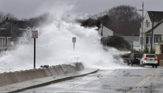 Ураган Сэнди: скорость ветра начинает ослабевать