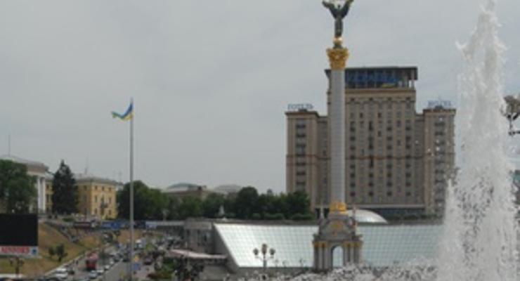 В Киеве отключили фонтаны