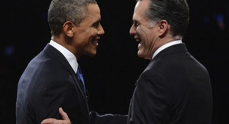 Опрос в колеблющихся штатах: шансы Обамы и Ромни остаются равными