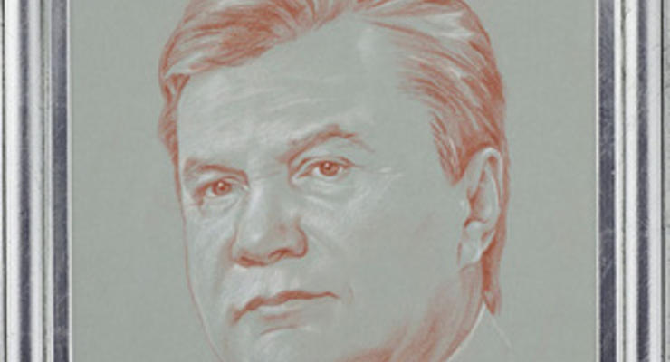 Знаменитый российский художник по заказу Азарова написал портрет Януковича