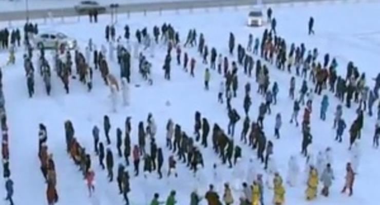 Жители Кемерово посвятили кузбасскому йети Gangnam Style