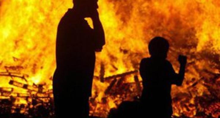 Пожар в Полтавской области: погибли два человека