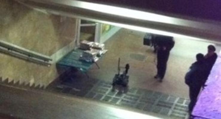 Подозрительный предмет на станции метро Печерская оказался использованным фейерверком