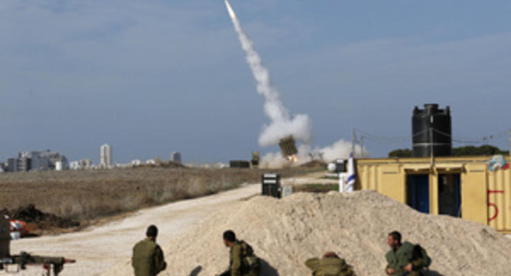 Возле Тель-Авива система ПРО Железный купол сбила две ракеты