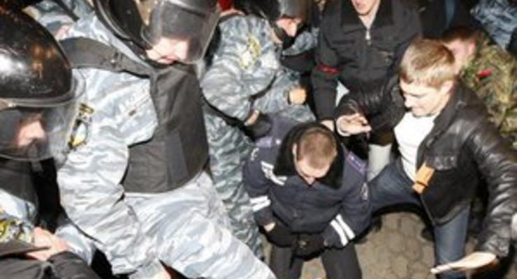 Задержанных участников акции в честь годовщины Майдана отпустили