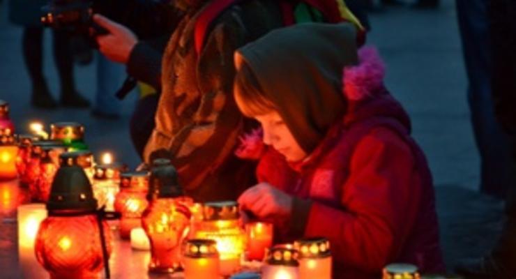 МВД: День памяти жертв Голодомора в Украине прошел без нарушений