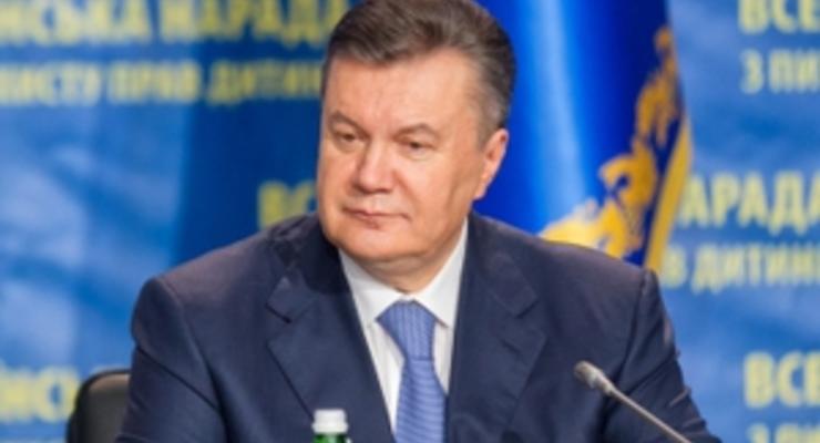 Янукович подписал закон о персональном голосовании в Раде