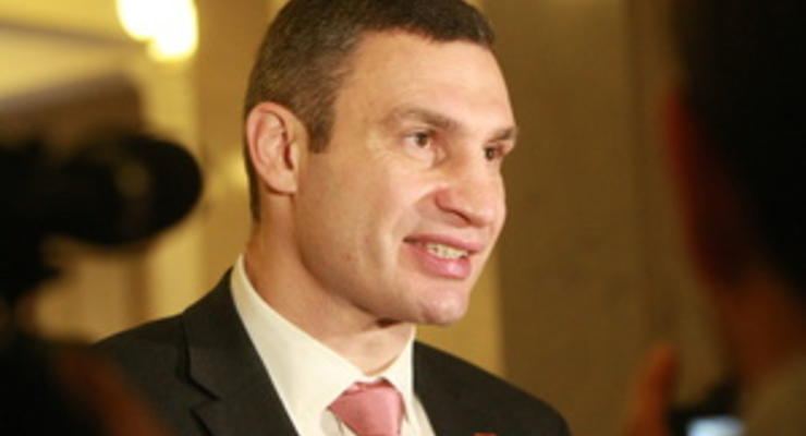 Партии Кличко и Саакашвили договорились о сотрудничестве