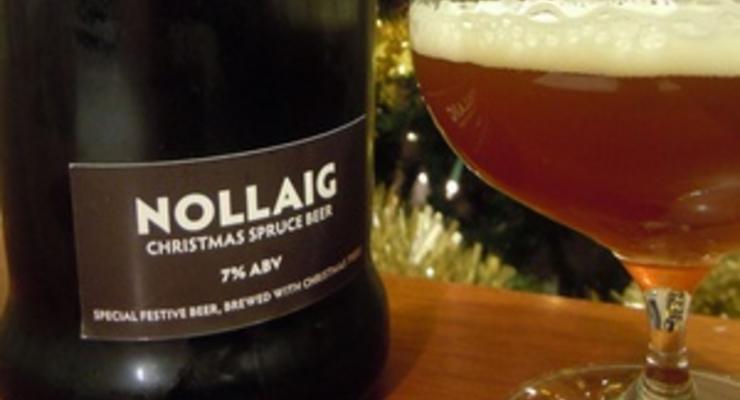 В Шотландии сварили пиво из новогодней елки