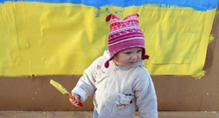 Население Украины сократилось до 45,5 млн человек