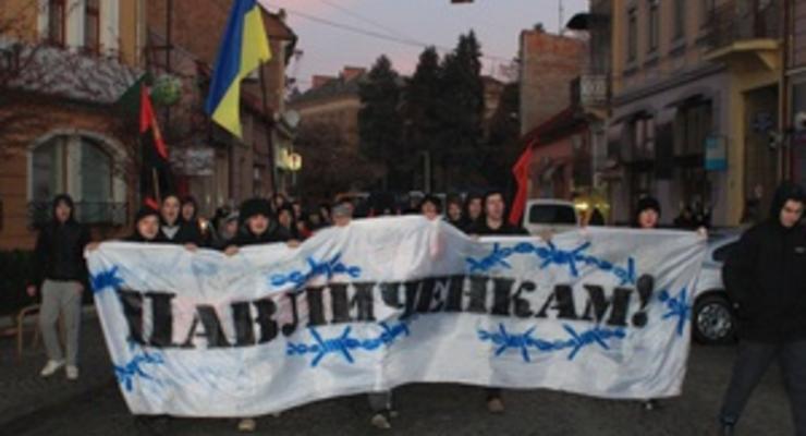 В Ужгороде прошел марш в поддержку репрессированных украинцев