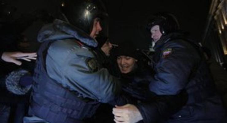 В Москве на Триумфальной площади задержали 22 оппозиционеров