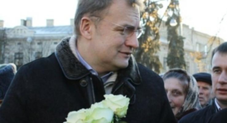 В торжествах в честь Бандеры во Львове участвовали мэр города Садовой и депутат ВР Фарион