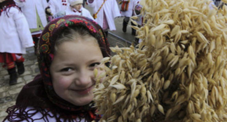 В Запорожье встретили Рождество по казацким обычаям