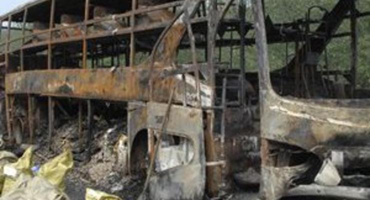 В Китае взорвался пассажирский автобус, погибли семь человек