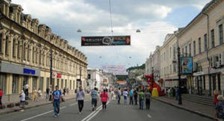 Улицу Сагайдачного в Киеве сделают пешеходной