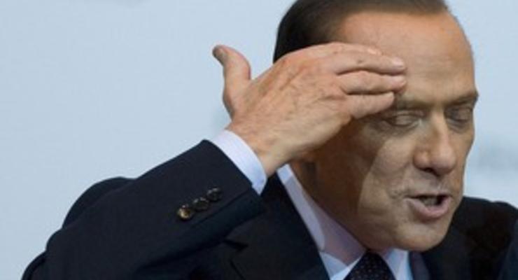 Берлускони заявил, что инициатором интервенции в Ливию был Саркози