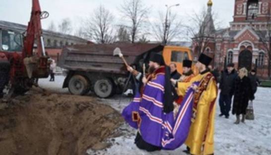 В Днепродзержинске установят 12-метровую композицию Голгофа