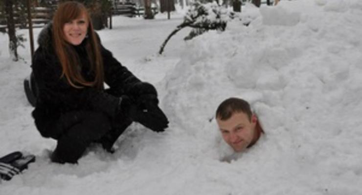 В Ивано-Франковской области установлен мировой рекорд по пребыванию человека под снегом