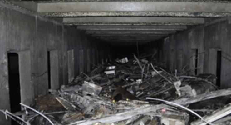 В Киеве из коллектора реки Лыбедь извлекли почти 850 тонн мусора
