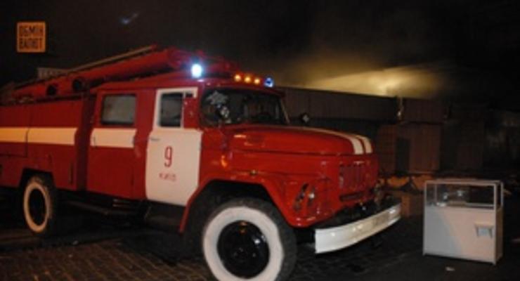 В Кировограде произошел пожар в торговом центре
