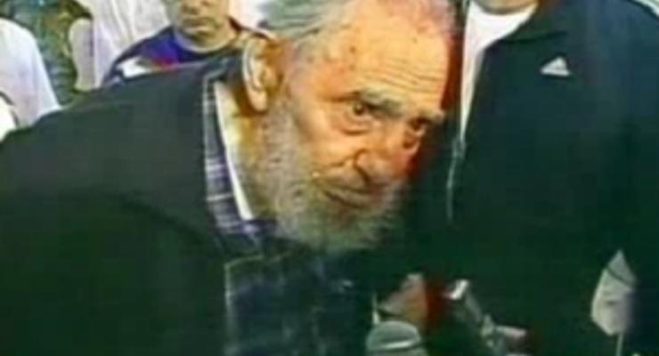 Фиделя Кастро впервые с 2010 года показали по телевидению