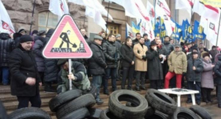 Милиция выясняет обстоятельства происшествия в Киевсовете