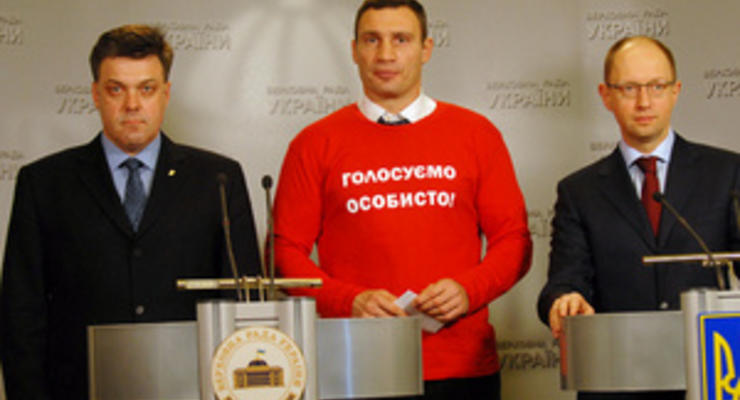 Рейтинг Кличко как единого кандидата в мэры Киева вдвое выше, чем у Попова - опрос