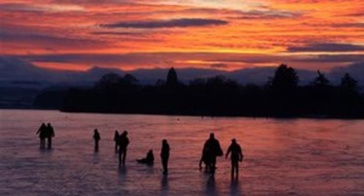 В Полтавской области с отколовшихся льдин спасли 41 рыбака