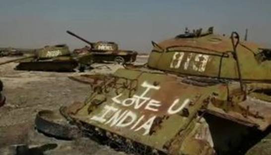 Кладбище советских танков в Афганистане (ВИДЕО)